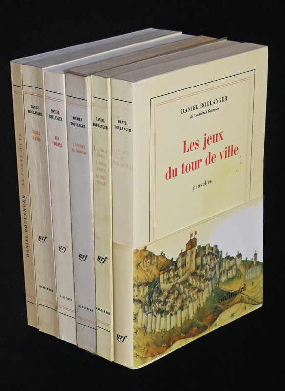 Six ouvrages de Daniel Boulanger