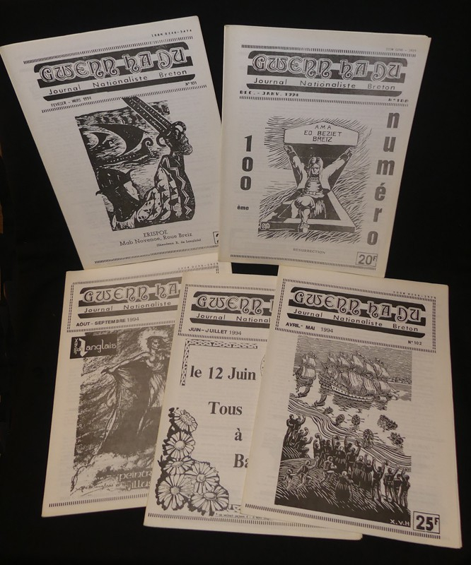 Gwenn ha du, du n°1 au n°179 (1977-2007)