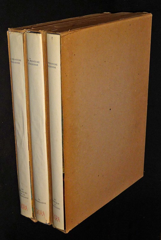 La Peinture italienne (3 volumes) : Les Créateurs de la Renaissance - La Renaissance - Du Caravage à Modigliani