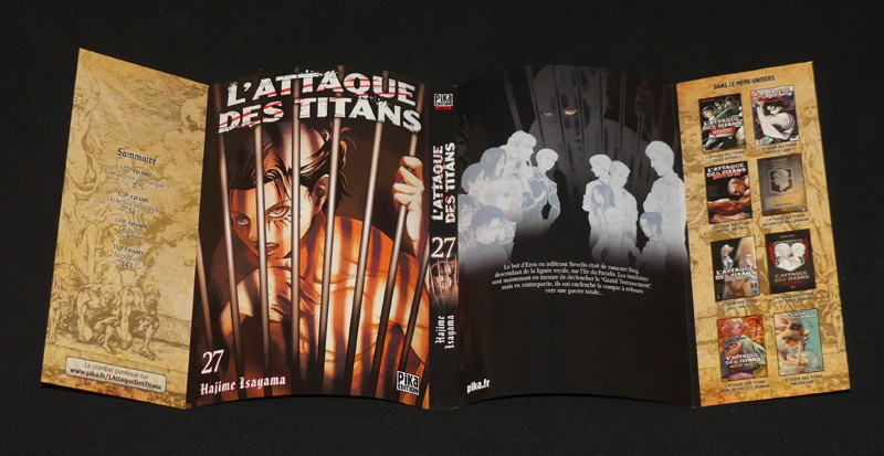 L'Attaque des Titans, Tome 27 (édition limitée)