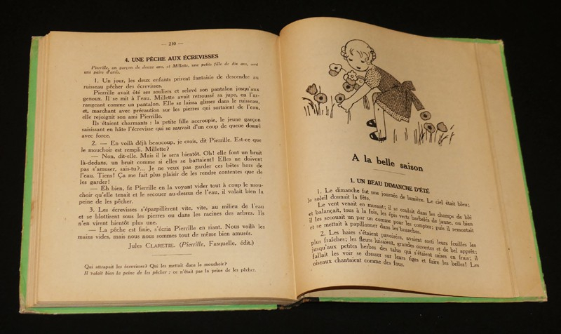 Les Textes vivants. Choix de lectures à l'usage des classes du cours élémentaire, deuxième année