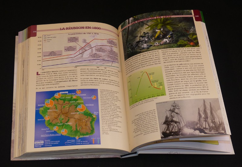 Le Grand Livre de l'histoire de La Réunion, Volume 1 : Des origines à 1848