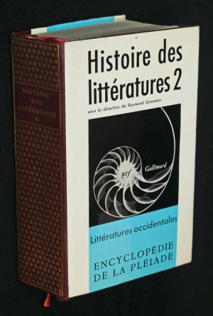 Histoire des littératures, Tome 2 : Littératures occidentales (Encyclopédie de la Pléiade)