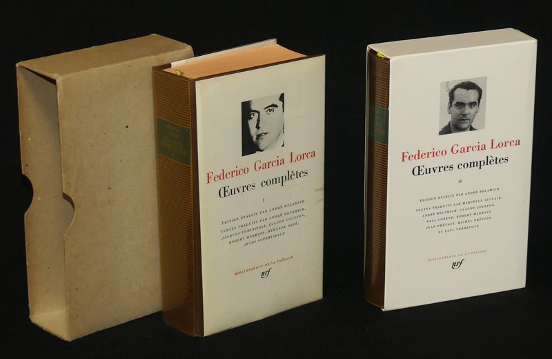 Oeuvres complètes de Federico Garcia Lorca, Tomes 1 et 2 (Bibliothèque de la Pléiade)