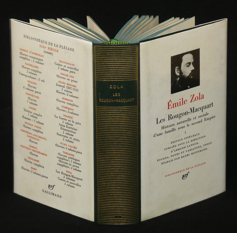 Les Rougon-Macquart, Tome 1 (Bibliothèque de la Pléiade)