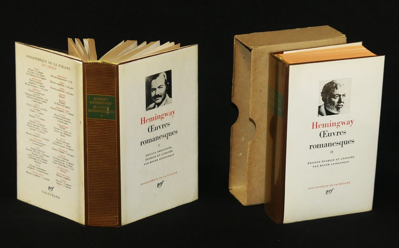 Oeuvres romanesques d'Ernest Hemingway, Tomes 1 et 2 (Bibliothèque de la Pléiade)