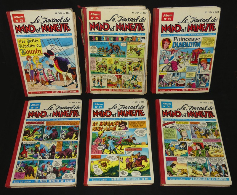Le journal de Nano et Nanette (17 volumes)