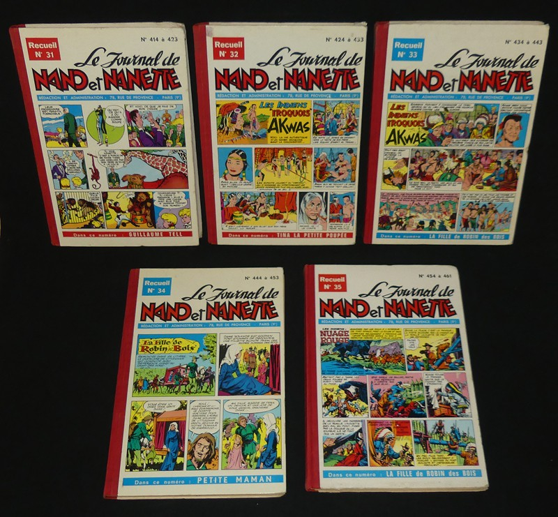 Le journal de Nano et Nanette (17 volumes)