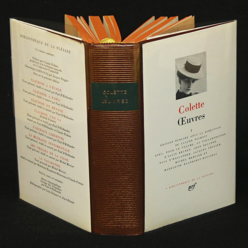 Oeuvres de Colette (Tome I- Bibliothèque de La Pléiade)