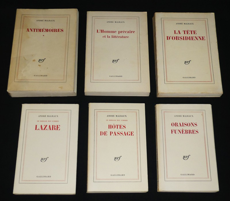 André Malraux, 6 ouvrages