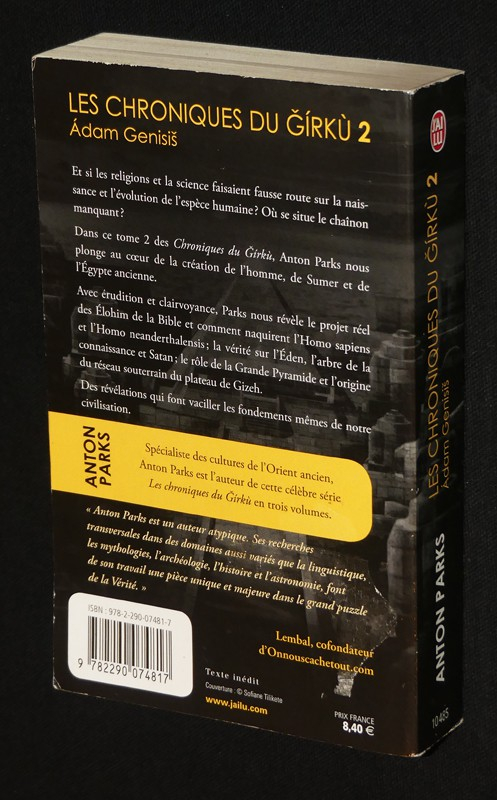 Les Chroniques du Girku, Tome 2 : Adam Genisis