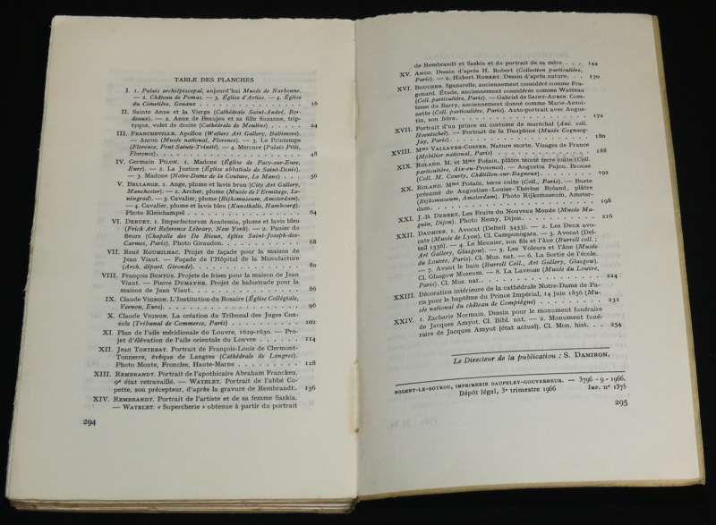 Bulletin de la Société de l'Histoire de l'Art français (année 1965)