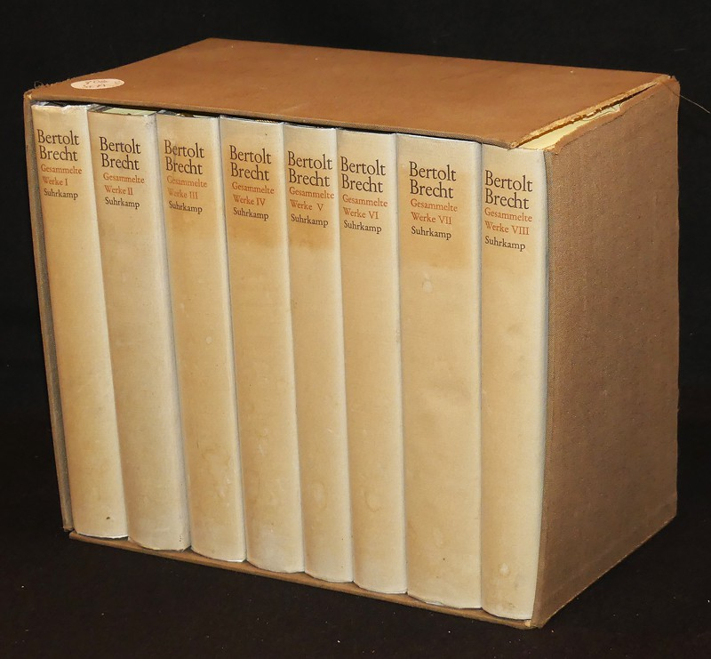 Bertolt Brecht: Gesammelte Werke (8 Bände)