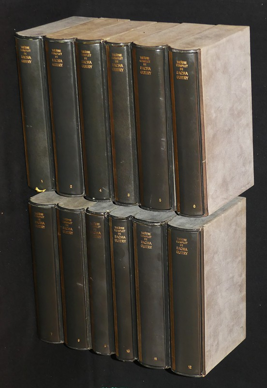 Théâtre complet de Sacha Guitry (12 volumes)