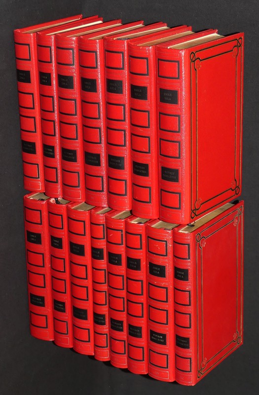 Oeuvres complètes d'Emile Zola (15 volumes)