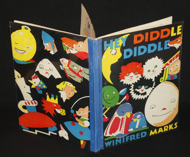 Hey Diddle Doodle. A Book of Nursery Rhymes Chosen and Illustrated by Winifred Marks