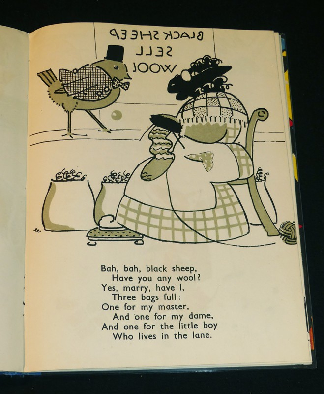 Hey Diddle Doodle. A Book of Nursery Rhymes Chosen and Illustrated by Winifred Marks