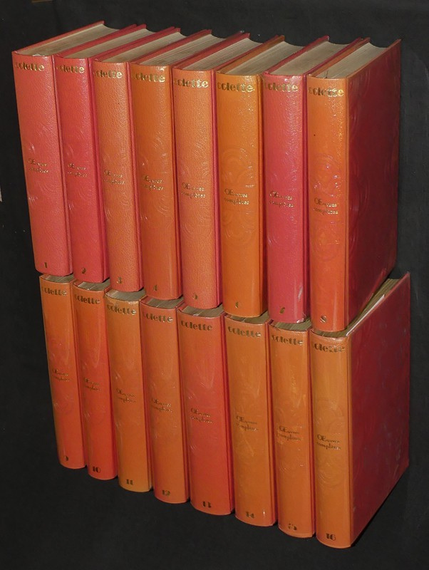Oeuvres complètes de Colette (16 volumes)