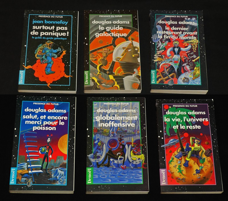 Le Guide Galactique (coffret 6 volumes)