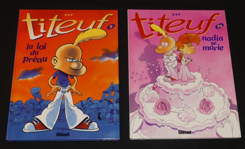 Titeuf, le coffret Vol. 2 : Le miracle de la vie - Lâchez-moi le slip ! - La Loi du préau - Nadia se marie - Mes meilleurs copains - Le sens de la vie (coffret pop-up)