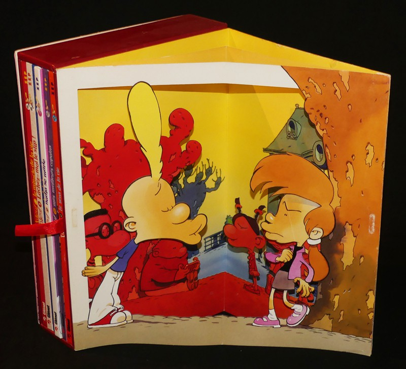 Titeuf, le coffret Vol. 2 : Le miracle de la vie - Lâchez-moi le slip ! - La Loi du préau - Nadia se marie - Mes meilleurs copains - Le sens de la vie (coffret pop-up)