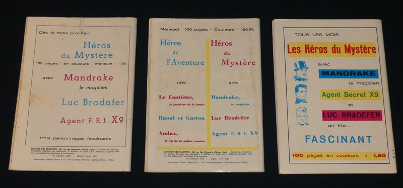 Tonnerre, n°1-2-3 (1967)