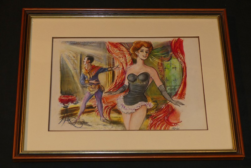 Dessin original de Mixi-Bérel encadré