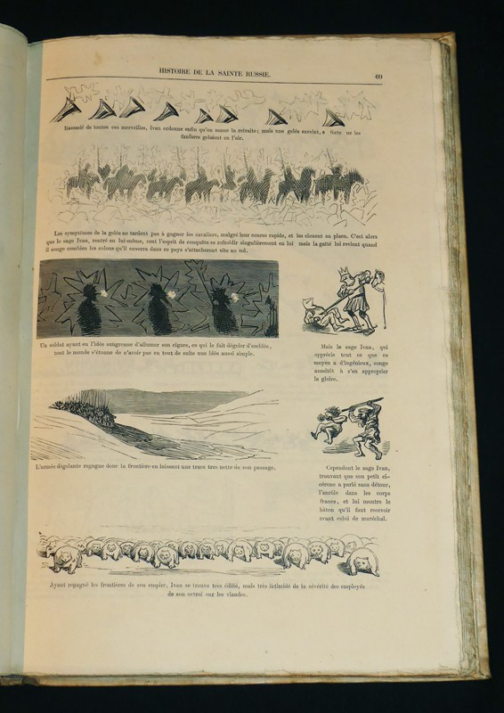Histoire dramatique, pittoresque et caricaturale de la sainte Russie