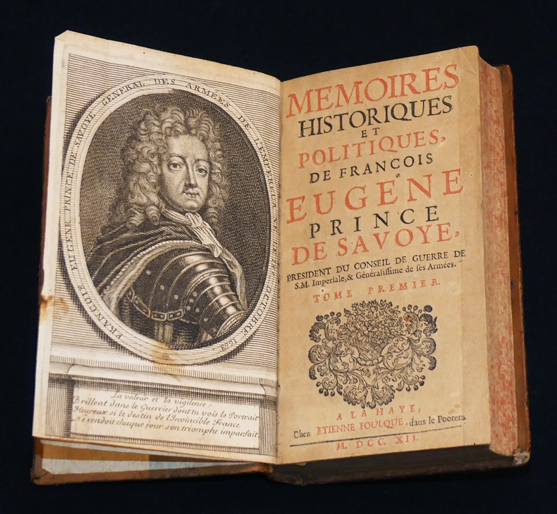 Mémoires historiques et politiques de François Eugène prince de Savoye (Tome 1)