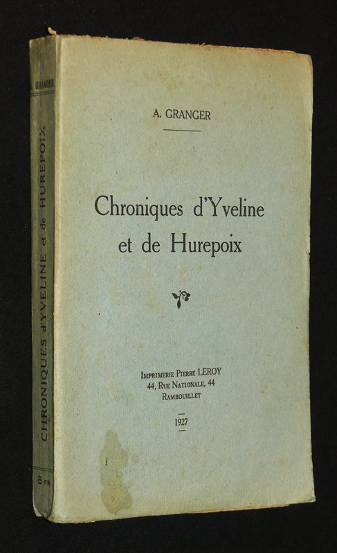 Chroniques d'Yveline et de Hurepoix