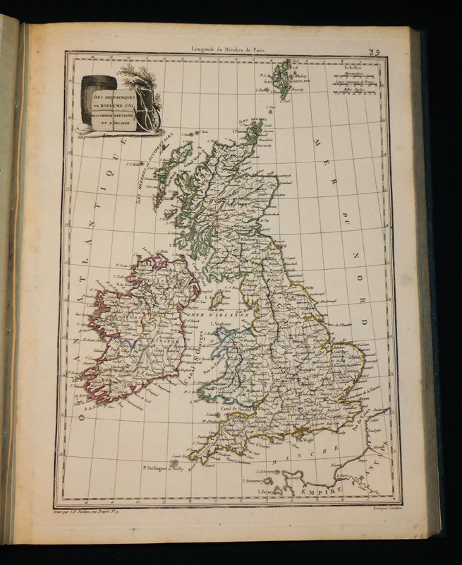 Atlas complet du précis de la géographie universelle de M. Malte-Brun ; dressé conformément au texte de cet ouvrage et sous les yeux de l'auteur, par M. Lapie, capitaine ingénieur océanographe