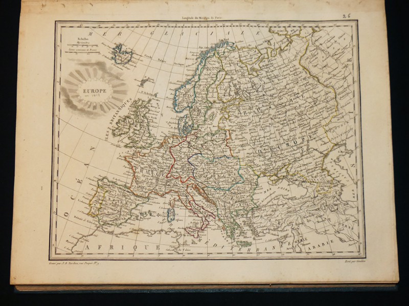 Atlas complet du précis de la géographie universelle de M. Malte-Brun ; dressé conformément au texte de cet ouvrage et sous les yeux de l'auteur, par M. Lapie, capitaine ingénieur océanographe