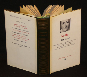 Romans de Goethe (La Pléiade)