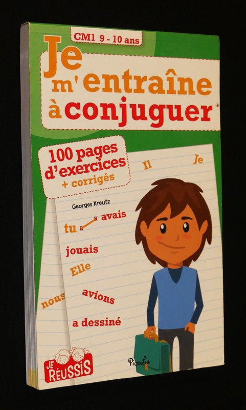 Je m'entraîne à conjuguer : 100 pages d'exercices + corrigés (CM1, 9-10 ans)
