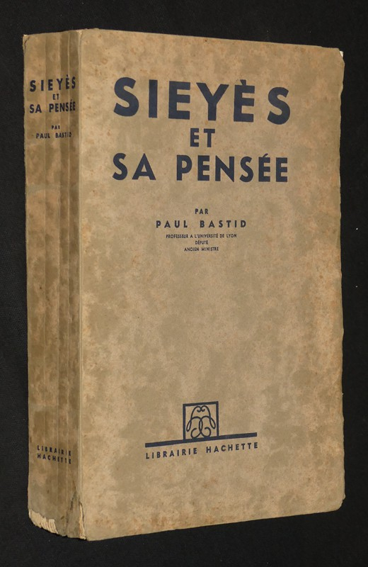 Sieyès et sa pensée