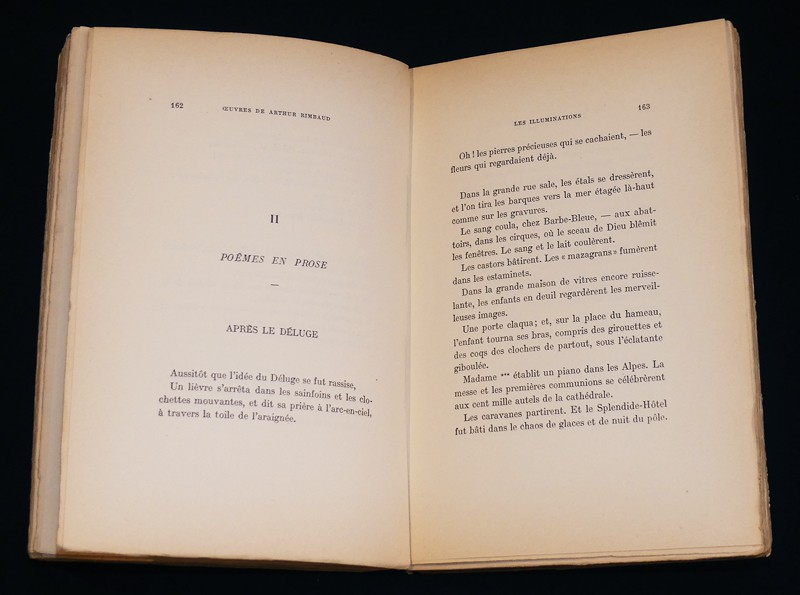 Oeuvres de Arthur Rimbaud. Vers et proses