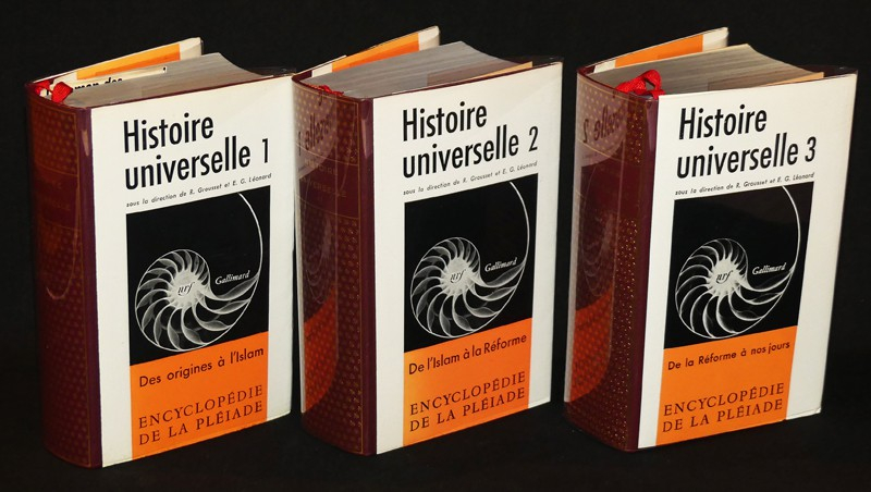 Histoire universelle, Tomes 1 à 3 (Encyclopédie de la Pléiade)
