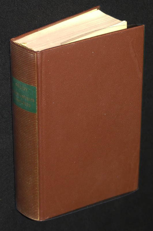 Oeuvres poétiques complètes de Charles Péguy (La Pléiade)