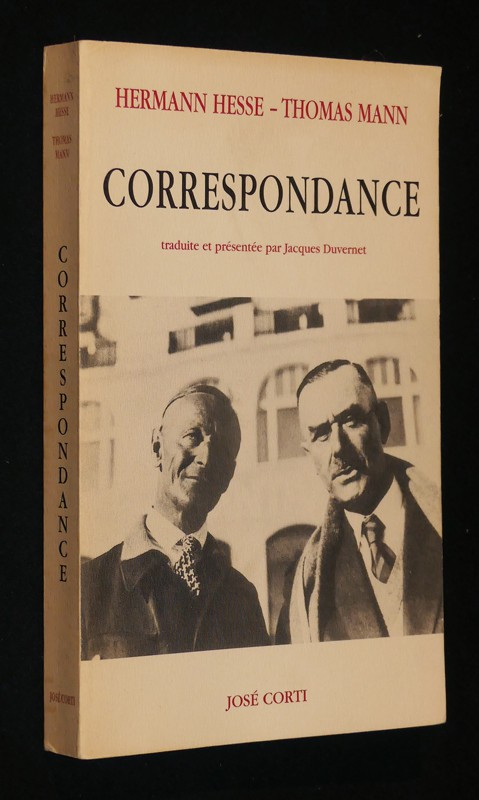 Correspondance de Hermann Hesse et Thomas Mann