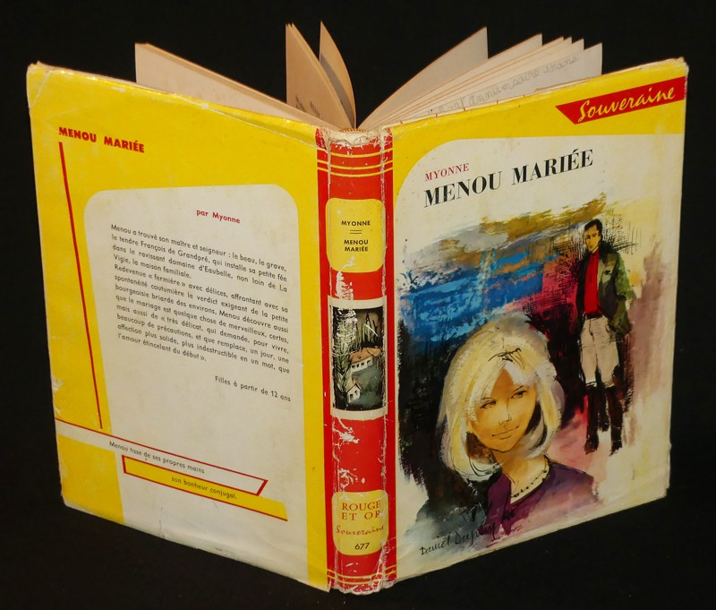 Menou (3 volumes de la collection Rouge et Or Souveraine) : Menou jeune fille - Menou et François - Menou Mariée