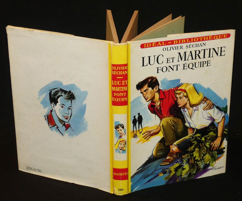 Luc et Martine (Idéal-Bibliothèque, série complète en 3 volumes) : Luc et Martine font équipe - Luc et Martine à la tour blanche - Allô Luc ? Ici Martine