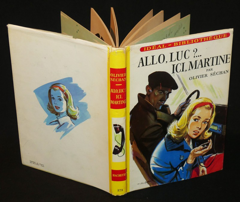 Luc et Martine (Idéal-Bibliothèque, série complète en 3 volumes) : Luc et Martine font équipe - Luc et Martine à la tour blanche - Allô Luc ? Ici Martine