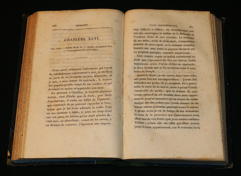 Mémoires d'une contemporaine ou souvenirs d'une femme sur les principaux personnages de la République, du Consulat, de l'Empire, etc. (Tome 2)