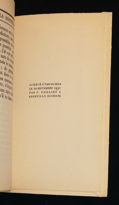 La nouvelle Eurydice