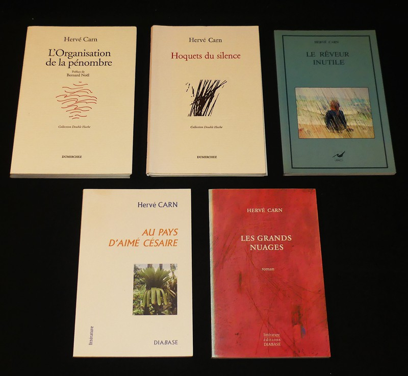 Hervé Carn, lot de 5 livres