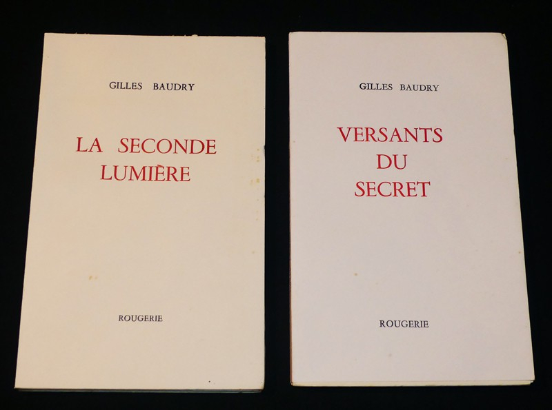 Gilles Baudry,  deux ouvrages