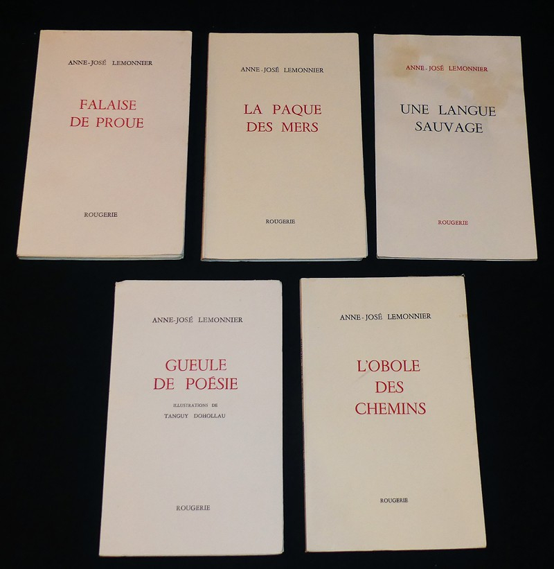 Anne-José Lemonnier, 5 ouvrages