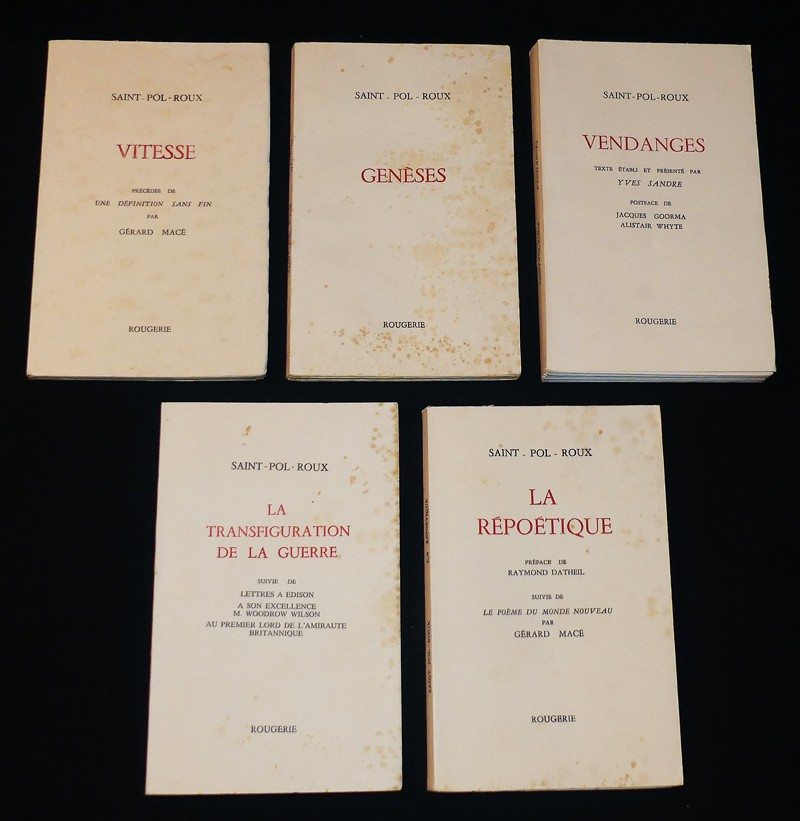 Saint-Pol-Roux, 5 ouvrages
