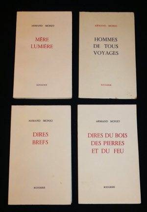 Armand Monjo, 4 ouvrages.