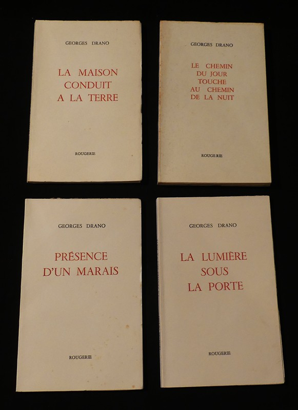 Georges Drano, 4 ouvrages